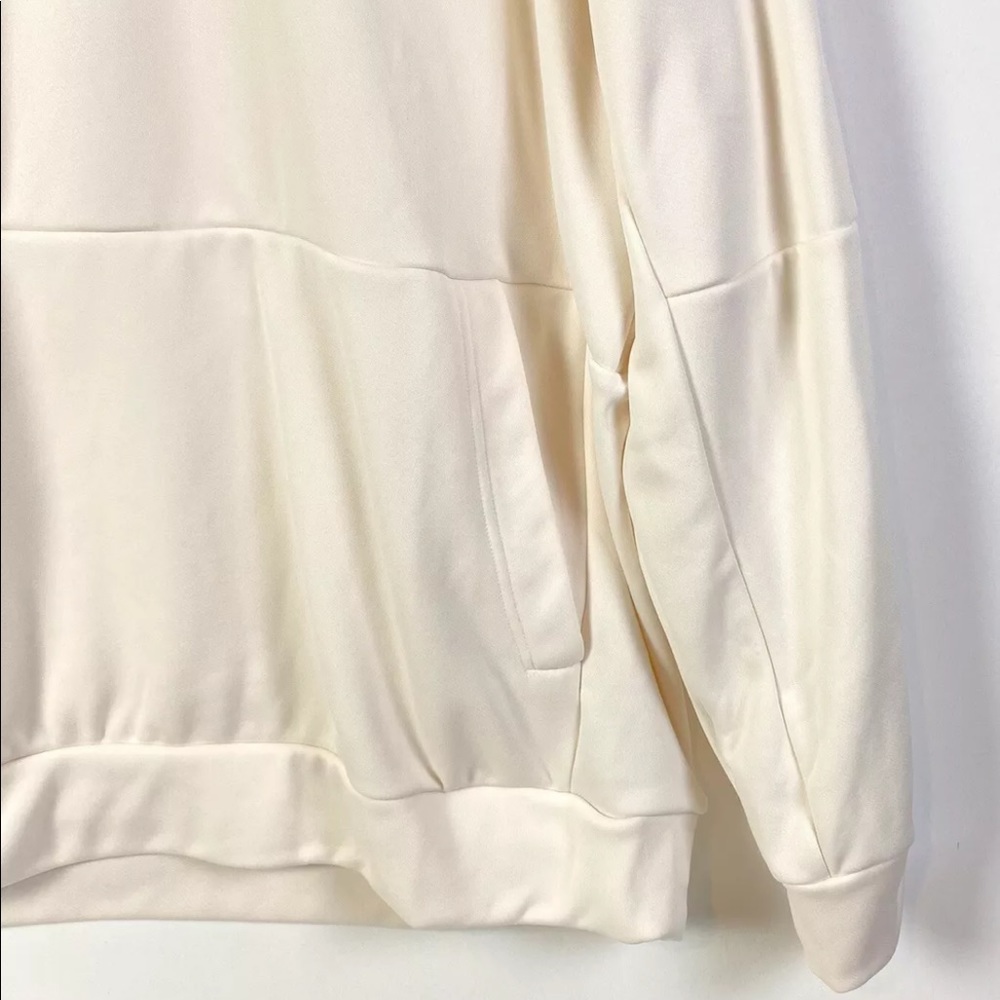 ✅Adidas Men's Game & Go Pullover Hoodie In Chalk White Size 2XL NWT Long Sleeves - Picture 5 of 11